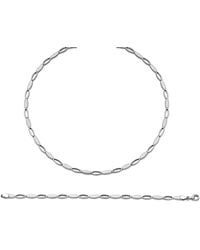 Orphelia - 925 Sterling Set: Chain + Bracelet - Lyst