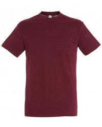Sol's - Regent Short Sleeve T-Shirt Cotton - Lyst