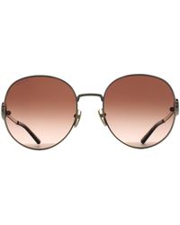 Gucci - Round Gradient Gg2047S Metal - Lyst