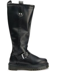 Dr. Martens - Dr Anistone Biker Boots - Lyst
