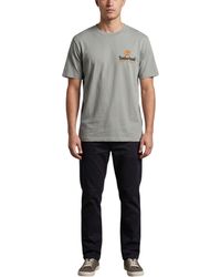 Timberland - T Shirts Illustrated Tree Logo Crew Neck Pullover Summer Top New - Lyst