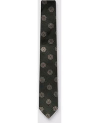 Alexandre Silver Label - Hexagon Medallion Tie - Lyst