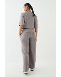 DSGN Studio - Self Fabric Applique Straight Leg Jogger - Lyst