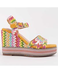 Montevita - Sandalen Met Een Sleehak Salia9 Multikleurig - Lyst