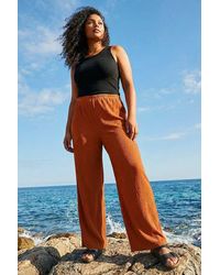 Roman - Curve Textured Stretch Trouser - Lyst