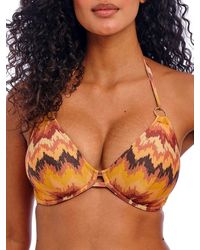 Freya - Arizona Wave Halterneck Bikini Top - Lyst
