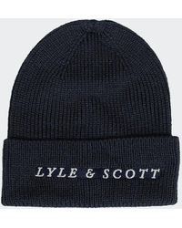 Lyle & Scott - Ribbed Beanie - Lyst