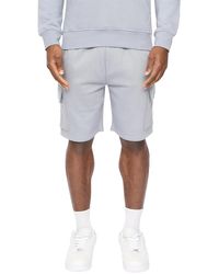 Crosshatch - Bardon Cargo Shorts (Steel) - Lyst