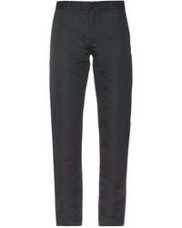 Belstaff - Officer Chinos Schwarze Hose - Lyst