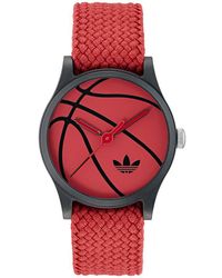 adidas - Analog Nylon Watch - Lyst