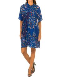 Desigual - Short Sleeve And Round Neck Dress 18Wwvw16 - Lyst