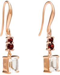 Orphelia - 'Fira' 925 Sterling Drop Earrings - Lyst