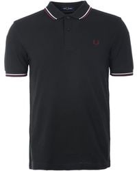 Fred Perry - M3600 Twin Tipped Polo Shirt - Lyst