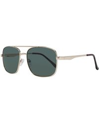 Guess - Gold Sunglasses - Lyst