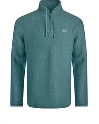Weird Fish - Cruiser Macaroni Quarter Zip Pullover (Mineral) - Lyst