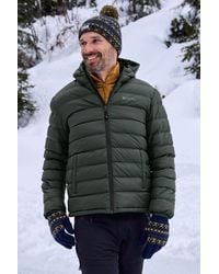 Mountain Warehouse - 'Seasons' Padded Jacket With Side Pockets Fur Lined Water Resistant Coat Polyamide - Lyst