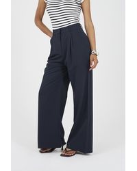 Brave Soul - Tailored Straight Leg Trousers - Lyst