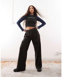 Collusion - Tailored Wide Leg Trouser - Lyst