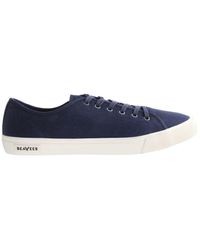 Seavees - Monterey Sneaker Standard Navy Blue Shoes Canvas - Lyst