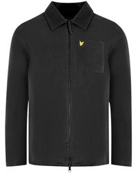 Lyle & Scott - Cotton Ripstop Overshirt Jacket - Lyst