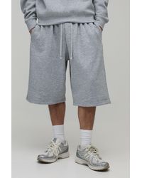 BoohooMAN - Basic Jersey Jort - Lyst