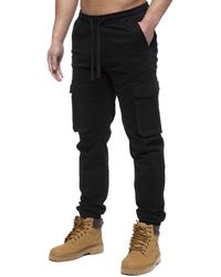 Enzo - Cargo Jogger Jeans - Lyst