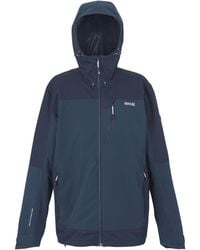 Regatta - "Highton Iv" Jacke, Wasserfest Für Herren (Dunkel-Jeansblau/Marineblau) - Lyst