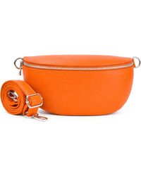 Woodland Leathers - Ladies Genuine Italian Leather Crossbody Sling Bag - Lyst