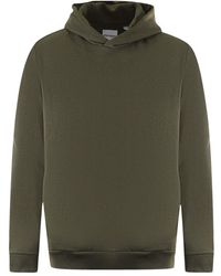 Lyle & Scott - Schlichter Grüner Pullover Mit Kapuze - Lyst