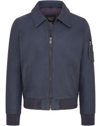 Infinity Leather - A2 Cowhide Bomber Jacket-Eura - Lyst