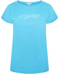 Esprit - Ladies T-Shirt Cotton - Lyst