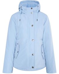 Icebound - Wattierte Jacke Damen Eisblau - Lyst