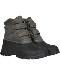 Mountain Warehouse - 'Grit' Short Muck Boots With Touch Strap Fastening Cushioned Footbed Hiking Shoes - Lyst