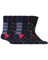 Gentle Grip - 6 Pairs Non Elastic Socks - Lyst