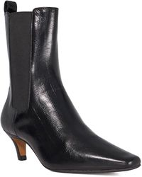 Dune - Odele Chiselled Toe Kitten Heel Chelsea Ankle Boots - Lyst