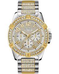 Guess - W0799G4 Tone Frontier Watch - Lyst