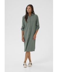 Kaffe - Overhemd Met Lang Mouwen Kanaya Overhemd Met Lang Mouwen Loose Fit - Lyst