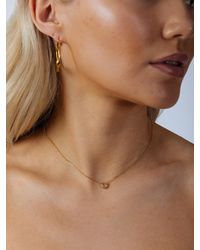 SVNX - Small Crystal Heart Necklace - Lyst