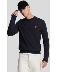 Lyle & Scott - Lambswool Blend Crew Neck Jumper - Lyst