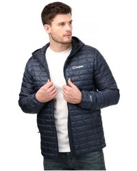 Berghaus - Cuillin Geïsoleerde Hooded Jacket In Donkerblauw - Lyst