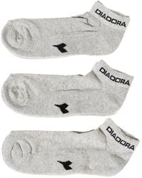Diadora - Pack-3 Sports Socks With Terry Ankle D9800 - Lyst