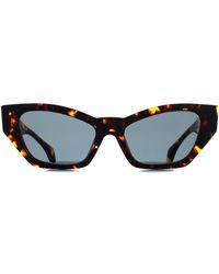 Versace - Cat Eye Havana Dark Ve4488U - Lyst