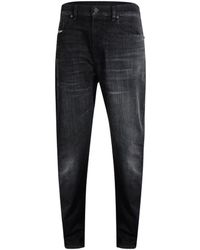 DIESEL - 1979 Sleeker Faded Denim Pants Cotton - Lyst