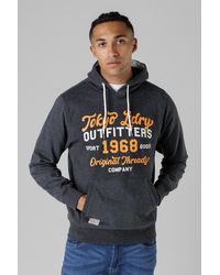 Tokyo Laundry - Cotton Blend Drawcord Hoody - Lyst