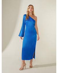 Ro&zo - Selena One Shoulder Dress - Lyst