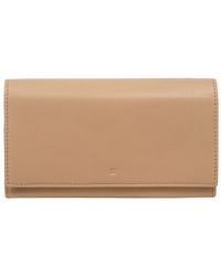 NiNa Amora - 'Mirella' Latte Leather Purse - Lyst