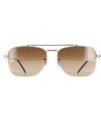 Ray-Ban - Square Gradient Rb3636 New Caravan Metal - Lyst