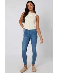 Urban Bliss - Sleeveless Button Front Top - Lyst