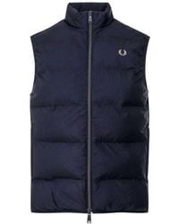 Fred Perry - Geïsoleerd Gilet (Marine) - Lyst