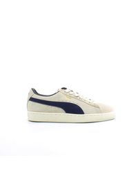 PUMA - Suede Classic Leather Lace Up Trainers 365587 02 - Lyst